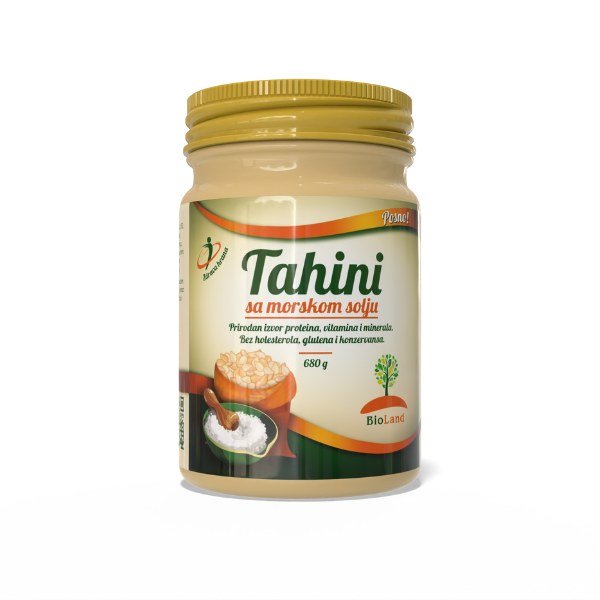 Spicy tahini sauce with yoghurt — recipe with BioLand products